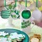 24 PCS St.Patrick Day Sequin Ball Ornament- 1.6 Inch Green Shamrock Hanging Ball Ornament- Good Luck Clover Ball for Tree St.Patrick's Day Irish Festival Party Decoration